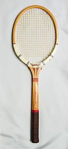 Vintage Dunlop Maxply Fort~Wood Tennis Racket w/ Original Cover 4 &1/2" Grip