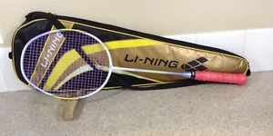 Li-Ning Windstorm 620 Strung Badminton Racquet H:22-26 Lbs V:20-24 Lbs W/ Bag
