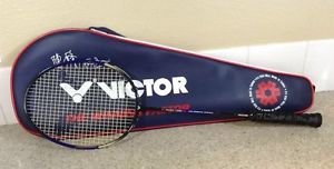 VICTOR Fung - 1000 High LIMITED EDITION badminton racquet racket Signed W/ Bag