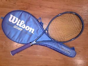 Wilson Staff 6.5 Si Mid 95 Blue Tennis Racket/Racquet + Original Case 4 1/4 MINT