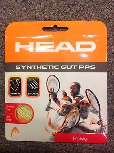 Head Synthetic Gut PPS 17g, Neon Yellow, 7 Packages of String,  NWT image 1