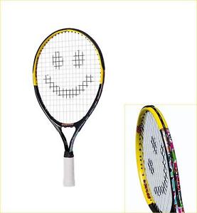 Tennis Rackets for Kids 17 Inch Black Yellow Backyard Picnic Summer Fun NEW