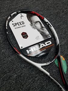 STRUNG Head Graphene Touch Speed Pro Tennis Racket 4 3/8 Djokovic 18x20 315g