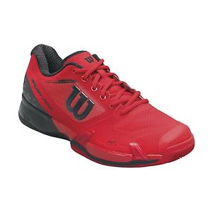 Wilson Rush Pro 2.5 Clay Court Zapatillas De Tenis De Hombres rojo/negro