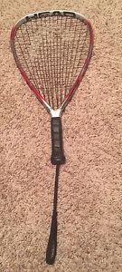 Pre-Owned Head Liquidmetal Blast Raquetball Racket With Cover 3 5/8