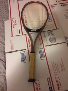 Wilson Prestige Vintage Mid Size Tennis Racquet 4 1/2 Bag Included