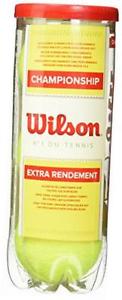 championship extra duty tennis ball (4-pack), yellow