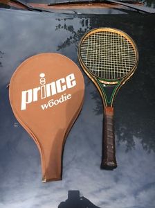PRINCE "WOODIE" 4-1/4 TENNIS RACQUET