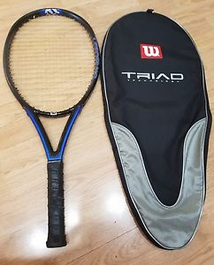 WILSON TRIAD HAMMER 4.0 OS 110 TENNIS RACQUET 4 1/2   27.5"