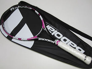 **NEW OLD STOCK** BABOLAT DRIVE Z LITE (PINK) TENNIS RACQUET (4 1/2) WITH COVER