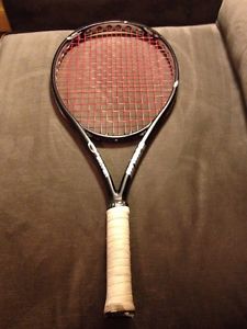 Prince O3 Silver Oversize 118 Head  4 1/4" (size 2) Tennis Racquet GUC