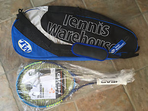 Head TI Conquest Nano Titanium Tennis Racquet and Gear Bag
