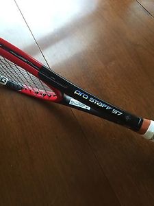 Wilson Pro Staff 97 Grip Size 4 3/8 Lightly Used