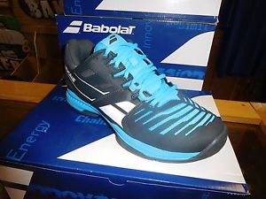Babolat SFX All Court Mens Tennis Shoes NEW Clearance SALE Black/Blue NIB
