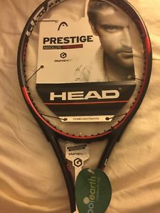 HEAD GRAPHENE PRESTIGE TENNIS RACKET NWT UNSTRUNG ; COMES WITH EXTRAS