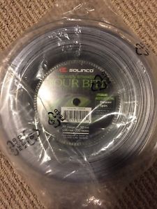 Solinco Tour Bite 17g 17 Gauge 1.20mm 656' 200m Tennis String image 1