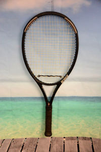 Prince Triple Threat Grande Tungsten Oversize 115 in 1100 Power Level 4 1/2 Grip