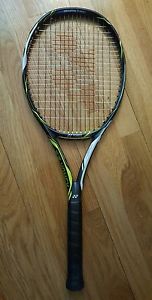 Yonex EZONE DR 98 4 3/8 & Prince Premier Warrior Touch Hybrid Strings MSRP: $199