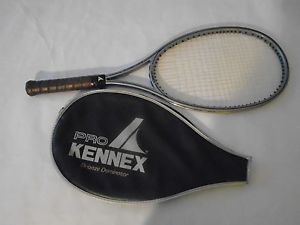 1980s Pro Kennex Bronze Dominator Mid Plus Tennis Racquet + Case. 4 1/4. A+.