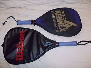 Wilson  and ProKennex Racquetball Racquets with covers Free Shipping