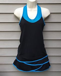 Lucky In Love 2 Piece Tennis Skirt-Skort & Racer Back Top Size XS & S
