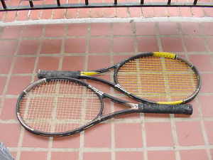 PRINCE TRIPLE THREAT Stealth Midplus 100 Vendetta 800 Power Level Tennis Raqcuet