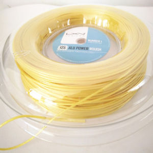 Gold rough power luxilon 1.25mm big banger tennis string