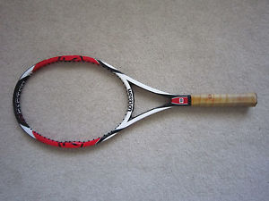 Wilson K Factor Six One Tour 90 Federer 4-3/8 grip Tennis Racquet