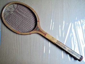 Vintage Horace Partridge Boston Premiere  Wood Tennis Racket