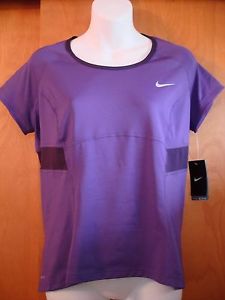 NEW Nike Women's Tennis Power Tank Top Shirt Purple NWT MSRP $45 Size Large