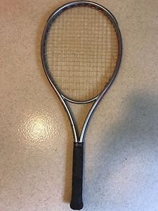 Prince 03 Speed Port Red Silver 105 Oversized Tennis Racket Raquet 4 1/4" Grip