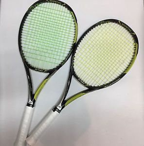 2 Yonex Ezone ai 98 tennis rackets-4 3/8 with bag and new overgrips