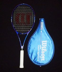 Wilson Graphite Aggressor 95 4 3/8 Tennis Racket  #5233