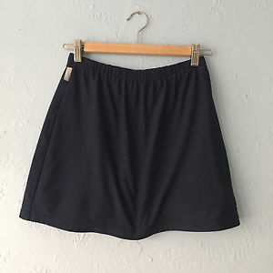 Nike Womens Sz M Navy Blue Skort Tennis Court Dri Fit Golf