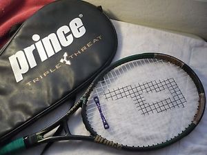 Prince Triple Threat Graphite Oversize 4 1/4 grip Tennis Racquet