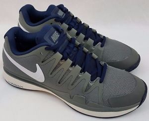 Nike Men's Zoom Vapor 9.5 Tour Federer Tennis Shoes Size 9.5 Grey 631458-014