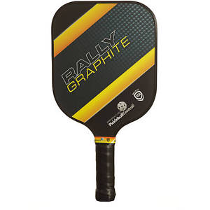 PickleballCentral Rally Graphite Paddle, Yellow