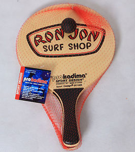 NEW RON JON Sport Design Pro Kadima Paddle Ball Set Beach Sports Outdoor NWT