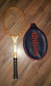 Vintage Wilson wooden Pro Staff The Jack Kramer autograph Tennis Racket~EUC!