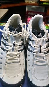 ADIDAS Women's Tennis Shoes US Size 9.5- Style Barricade-White/Black/Silver