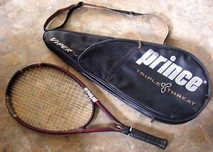 Prince Triple Threat Viper Tennis Racket Titanium Copper Carbon Oversize 115~Bag