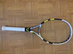 Babolat Aero Storm Tour GT 98 head 16x20 4 1/2 grip nice shape Tennis Racquet