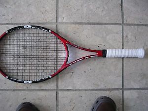 HEAD FLEXPOINT PRESTIGE XL MIDPLUS 4 5/8 GRIP5 GOOD CONDITION 27 1/3 LONG STRUNG
