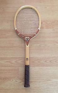 TAD Davis Hi-Point Wood Tennis Racket 4 1/2 L VTG 70s Made in USA EUC Racquet