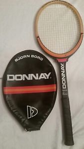 Donnay Allwood Bjorn Borg Tennis Racquet w/Cover - Light 3 Wood