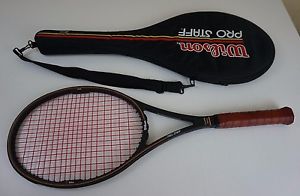 Wilson Pro Staff Sampras Graphite Kevlar Midsize Tennis Racquet St Vincent 4 1/2