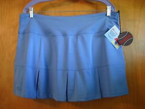 NEW Bolle Tennis Pleated Skirt Blue Periwinkle Extra Large NWT MSRP $59