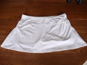 NEW Bolle Extra Dry Tennis Skirt White Size Large NWT
