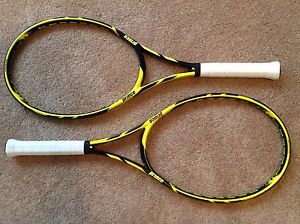 Pair (2) NEW PRINCE Tour 98 Tennis Rackets 4 3/8 16 x 20 ResiGRIPS BRYANS String