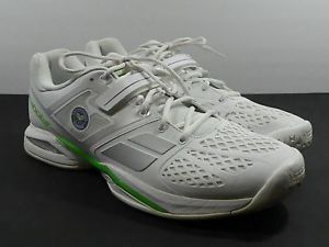BABOLAT Mens Propulse BPM AC Wimbledon Shoes Size 13 White/Green